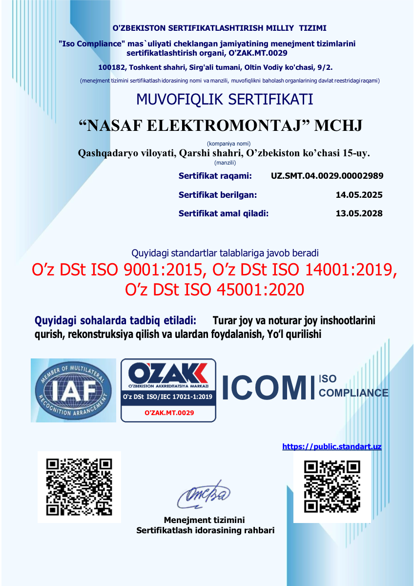 Professional Malaka Sertifikati